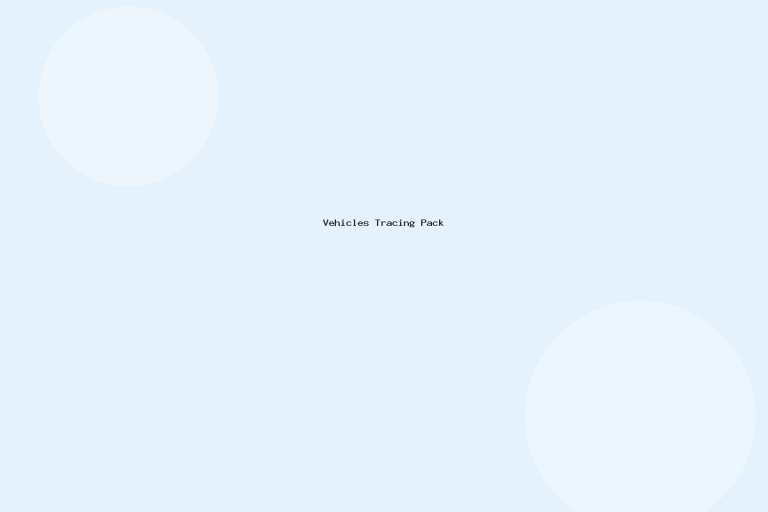 Vehicles Tracing Pack